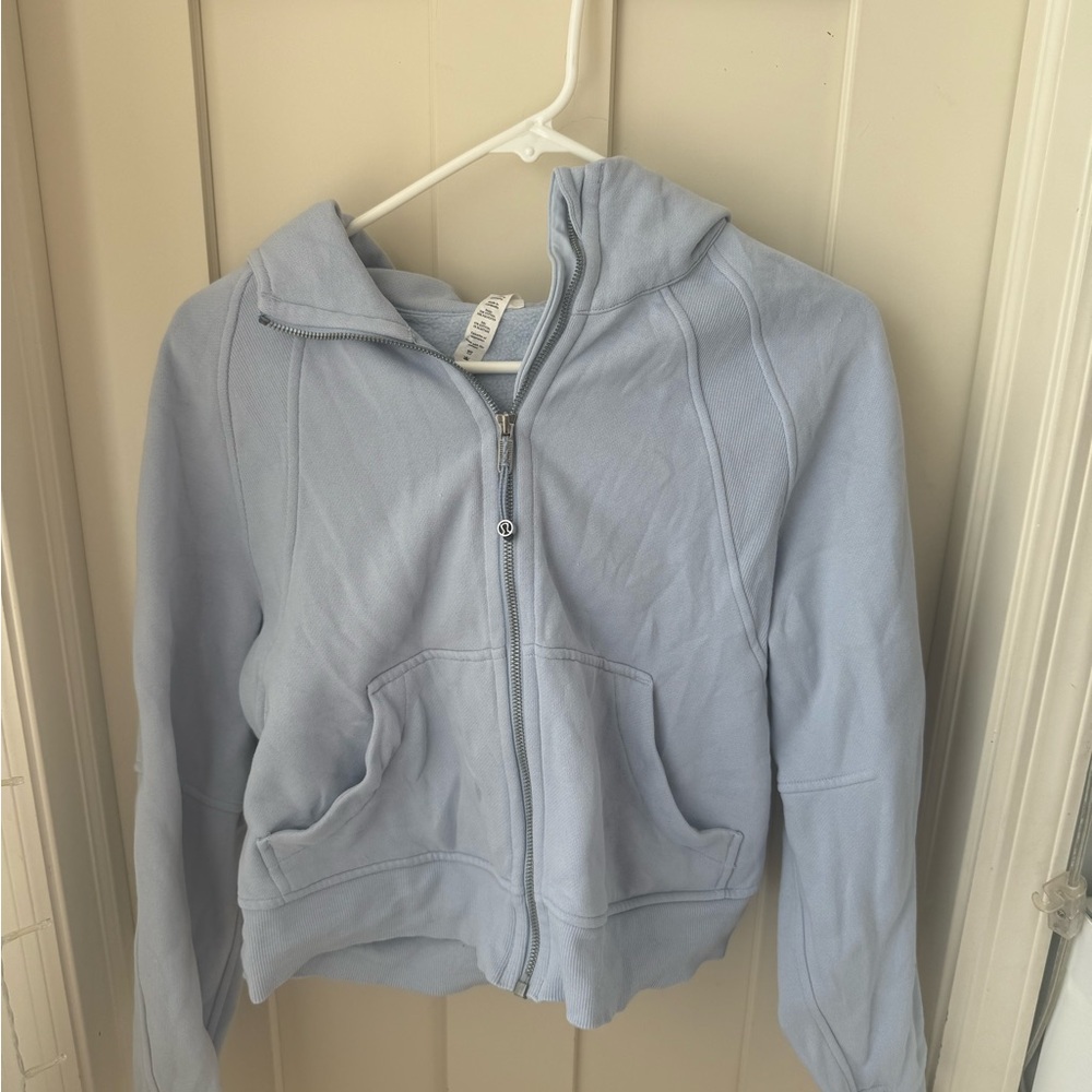 lululemon athletica Light Blue Hoodie